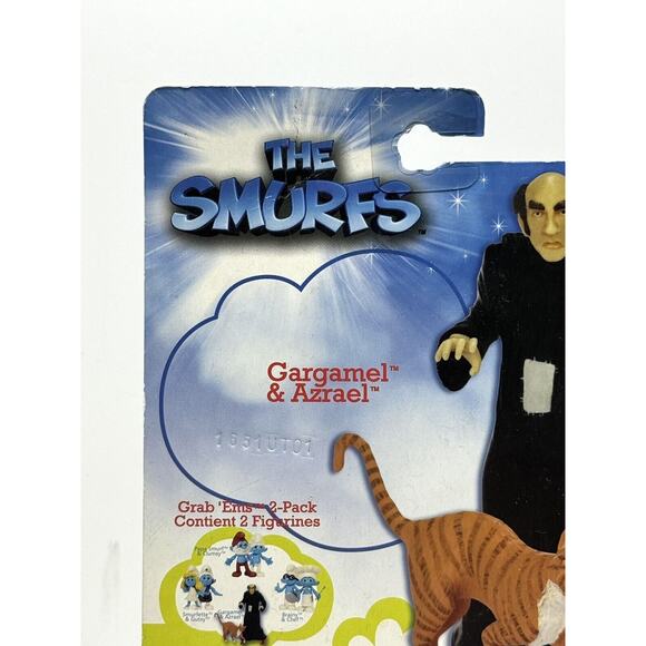 The Smurfs Jakks Pacific Gargamel and Azrael Figures - Picture 4 of 11